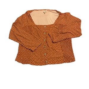 Self Esteem - size 3x - cropped floral top